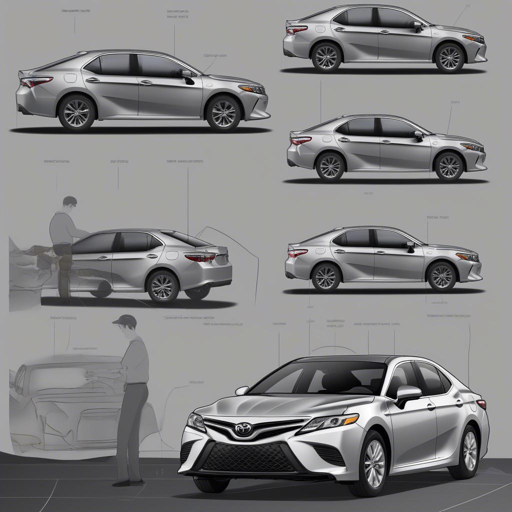 Kiểm tra Camry 2018 cũ