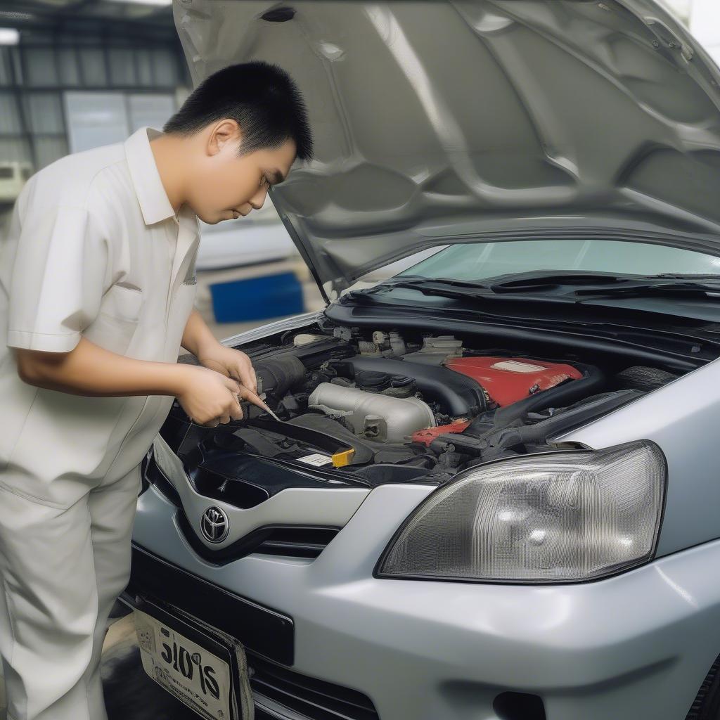 Kiểm tra động cơ Vios 2003