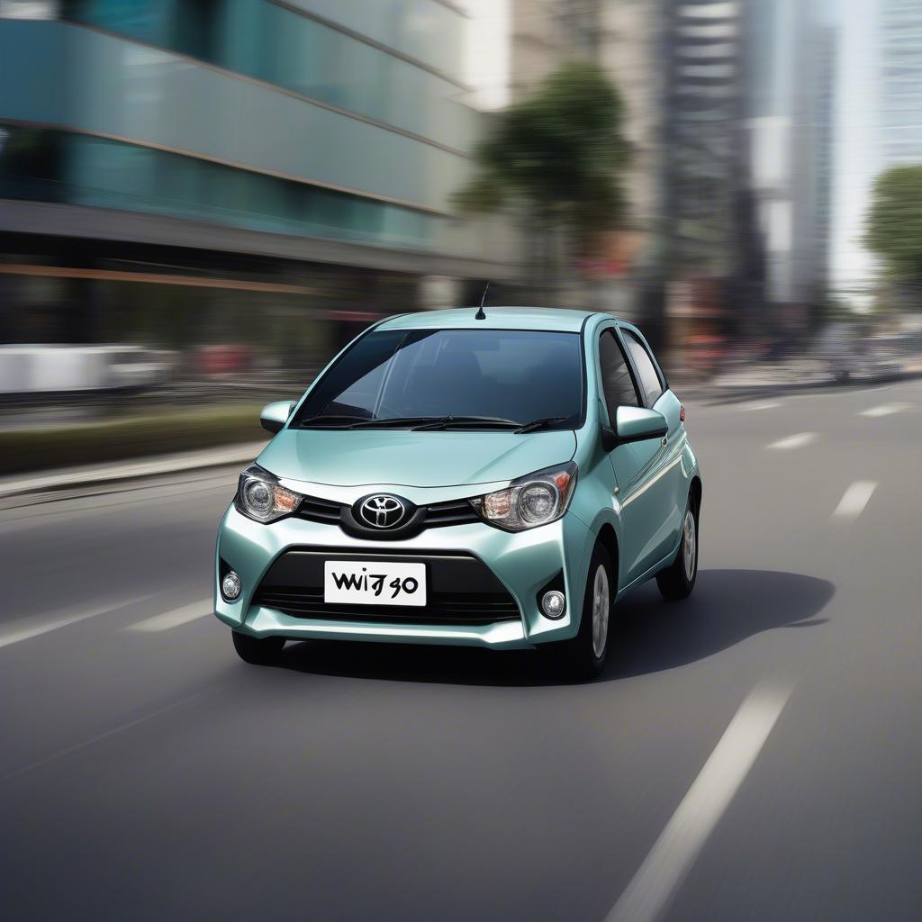 Trải nghiệm lái thử Toyota Wigo trên đường phố