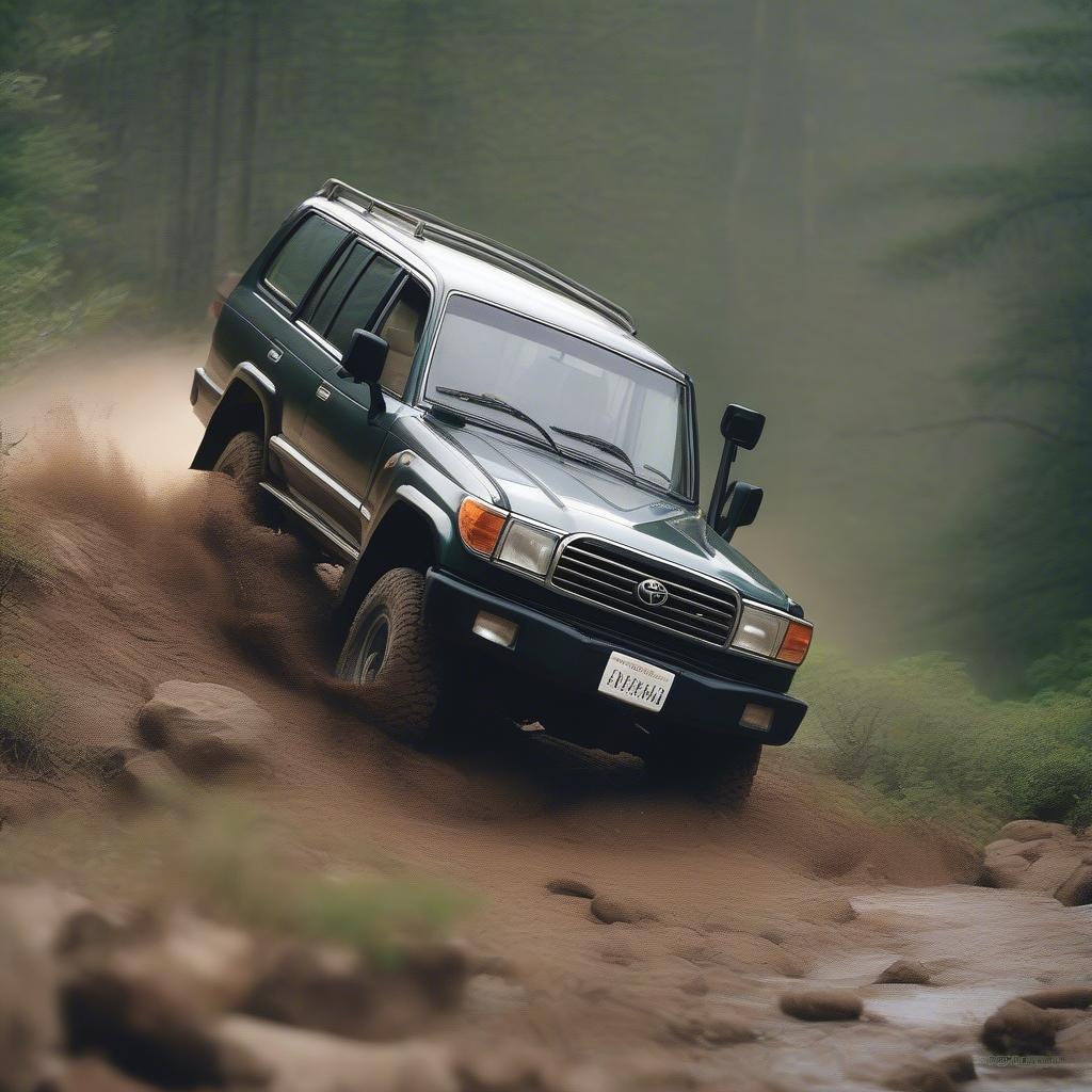 Land Cruiser 1993 máy dầu chinh phục mọi địa hình