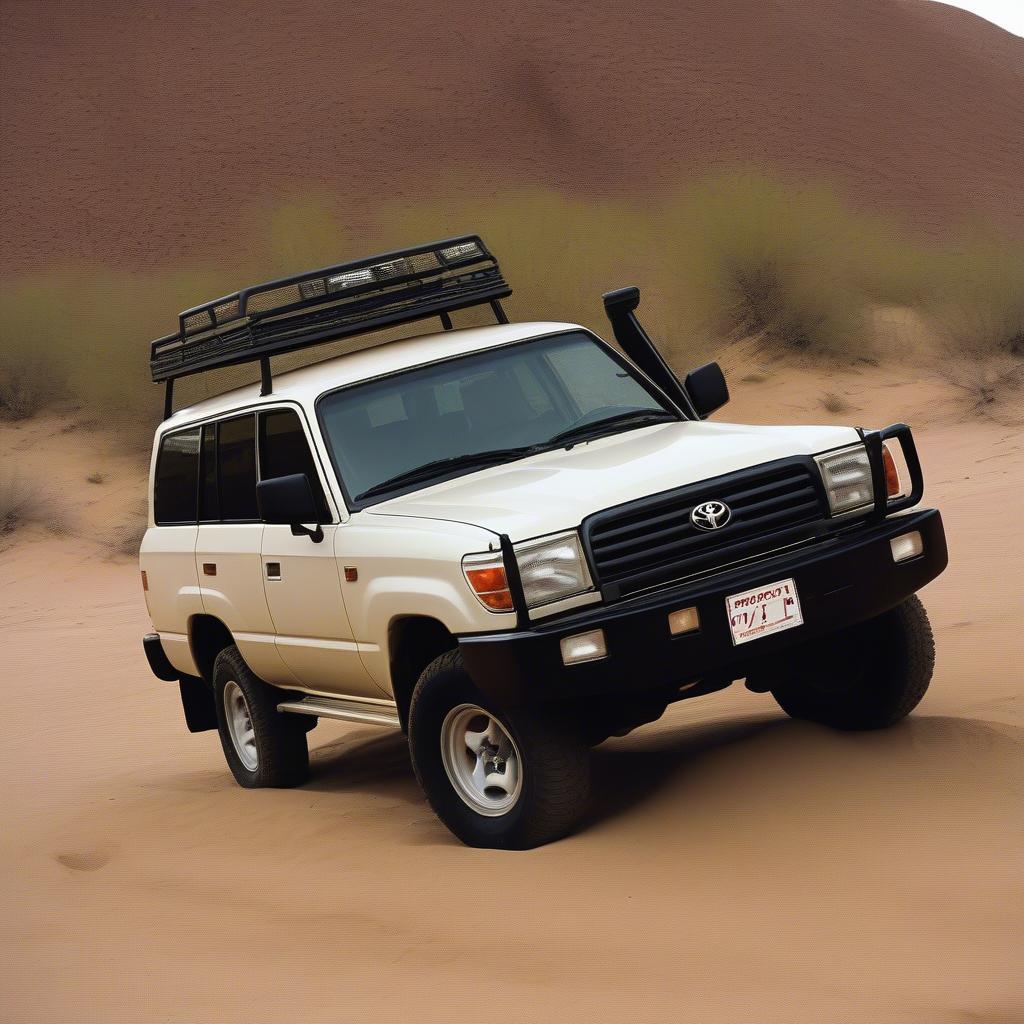 Land Cruiser 1993 Thiết Kế Ngoại Thất