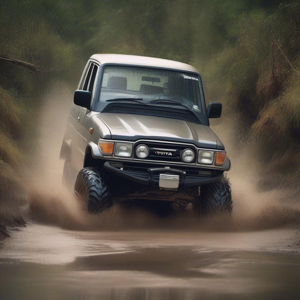 Land Cruiser Toyota 1988: Off-road