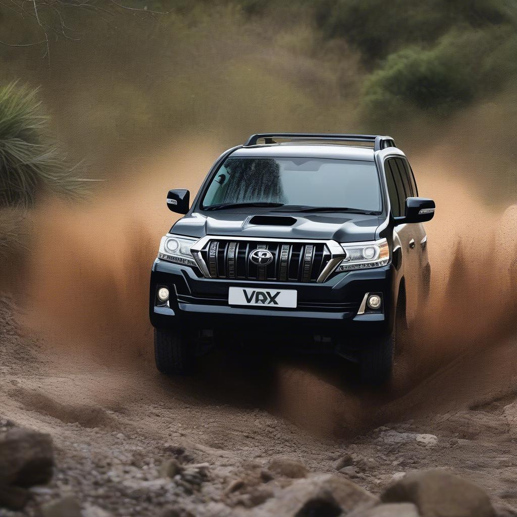 Land Cruiser VXR off-road mạnh mẽ