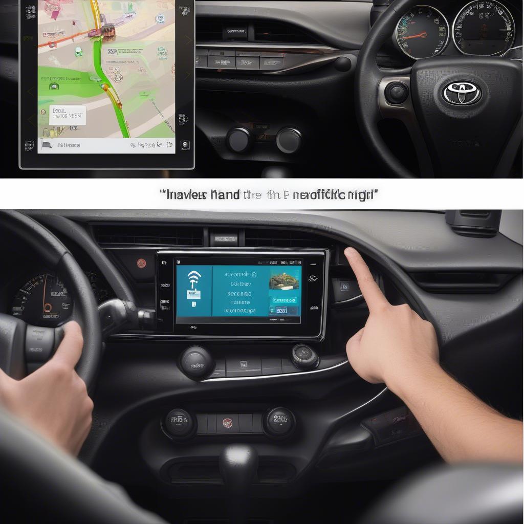 Lợi ích kết nối mirroring Toyota Wigo