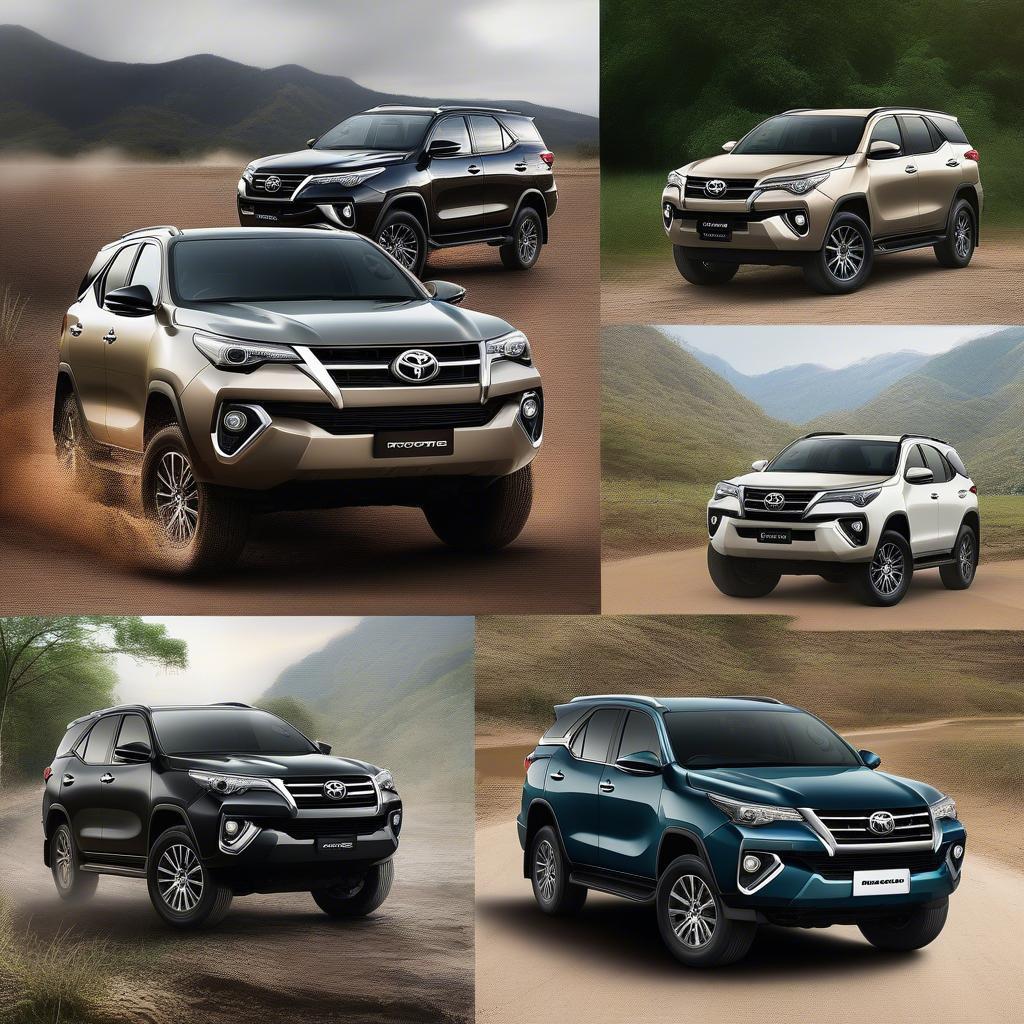 Lựa chọn Fortuner phù hợp ngân sách