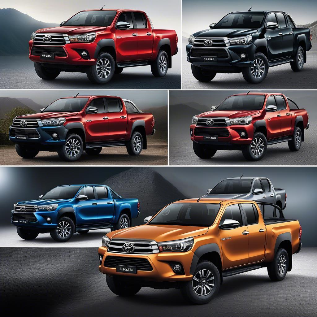 Lựa chọn xe bán tải Toyota Hilux 2018