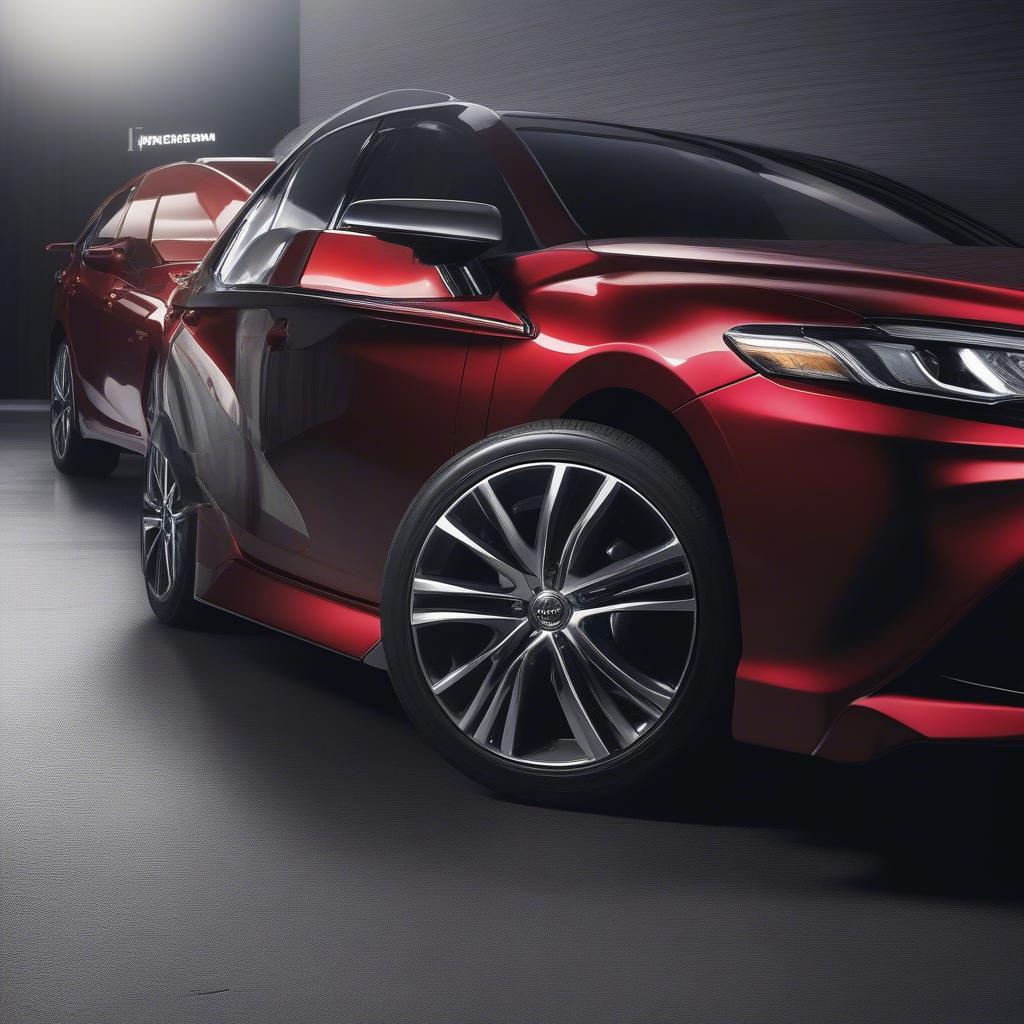 Mâm Camry 2.5Q 2019: Thiết kế tinh tế