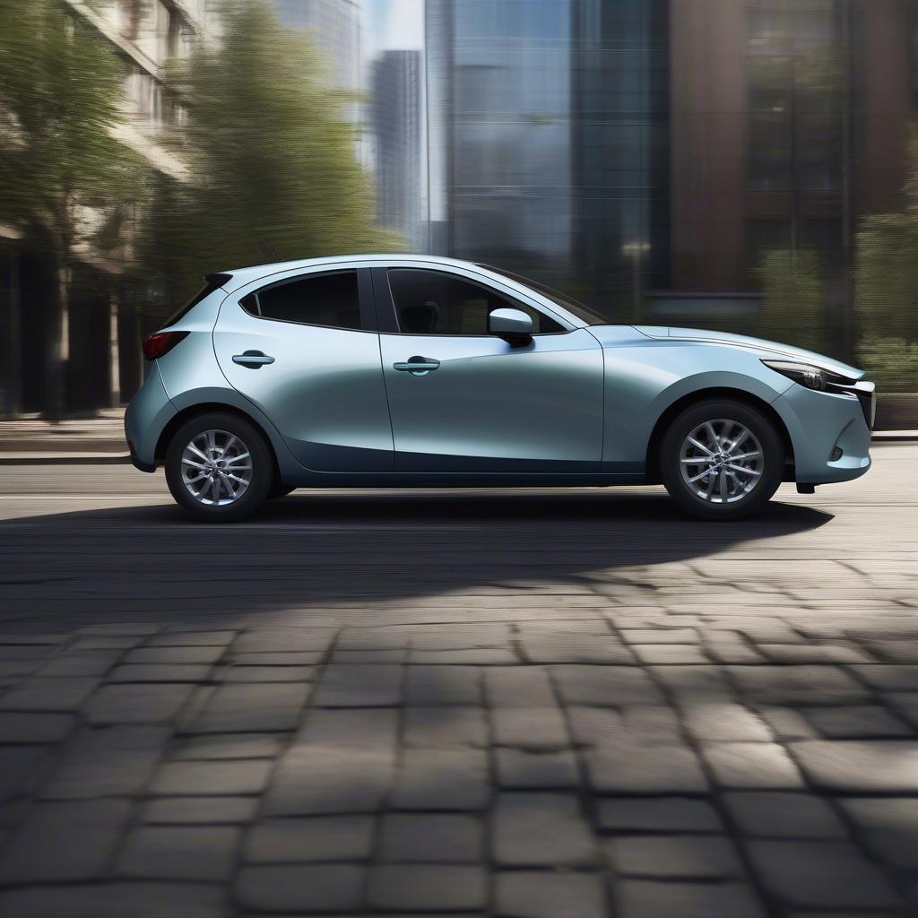 Mazda2 Hybrid tiết kiệm nhiên liệu