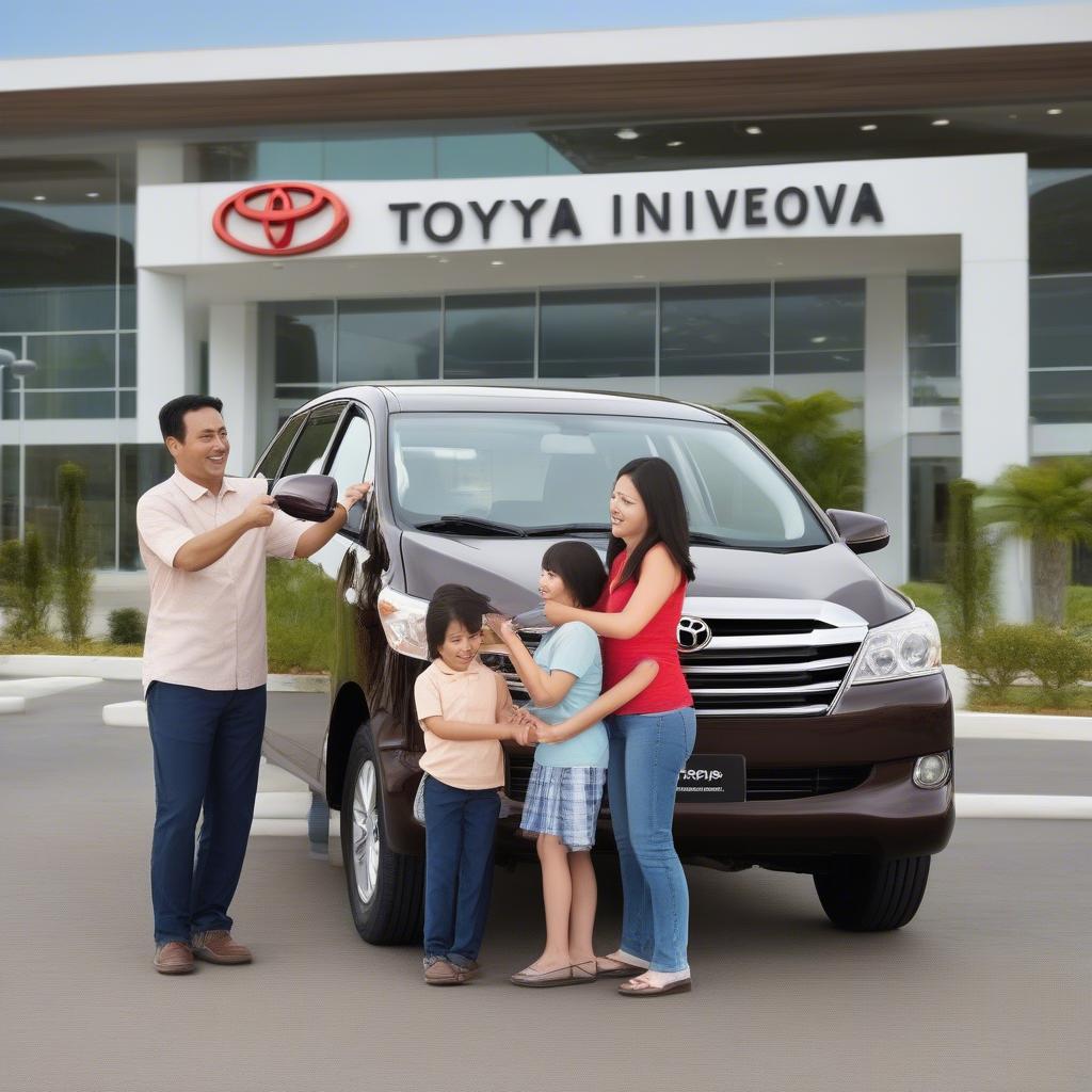 Mua Innova cũ trả góp tại Toyota Xuân Phương