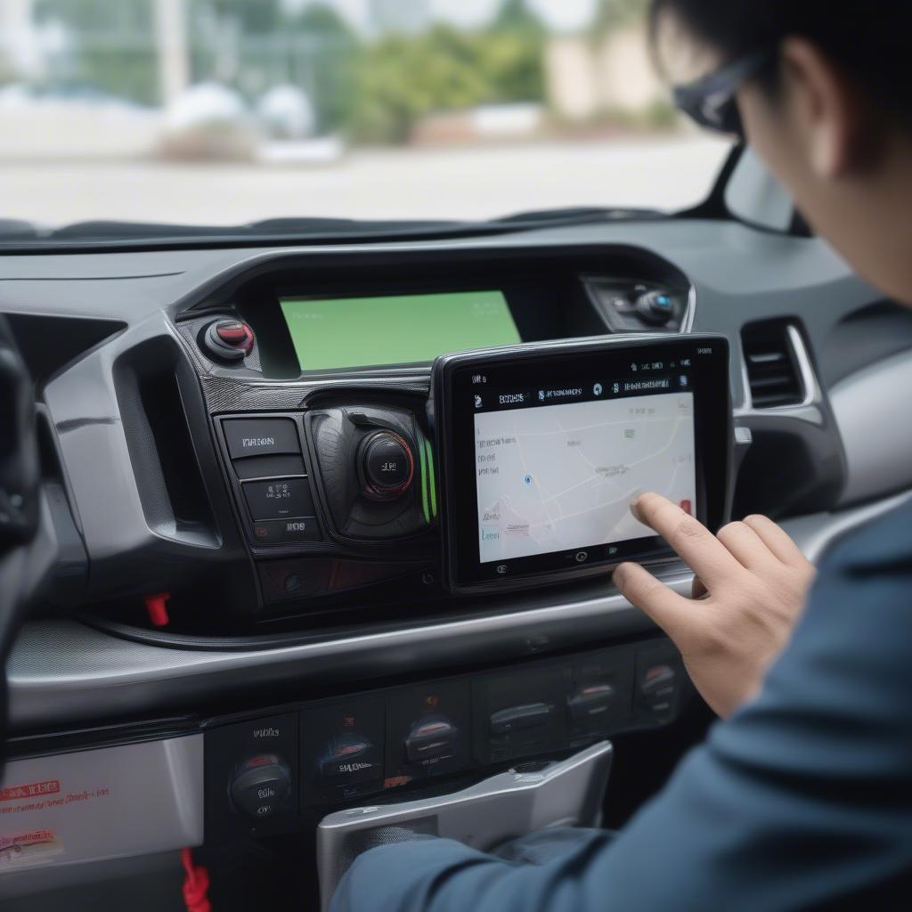 Nâng cấp màn hình Android Toyota Wigo