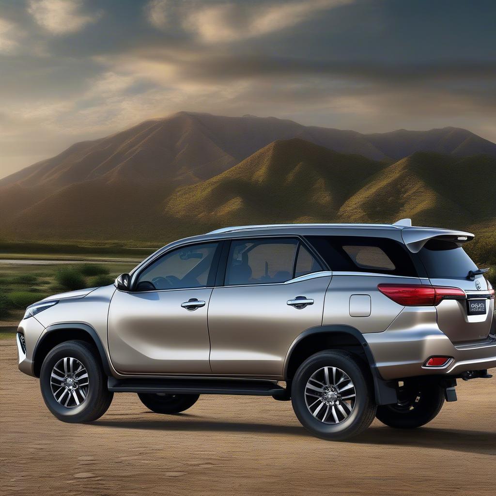 Ngoại thất Fortuner 2018 mạnh mẽ và nam tính