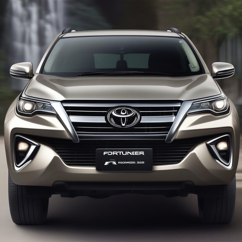 Ngoại thất Fortuner 2018 VA mạnh mẽ và hiện đại