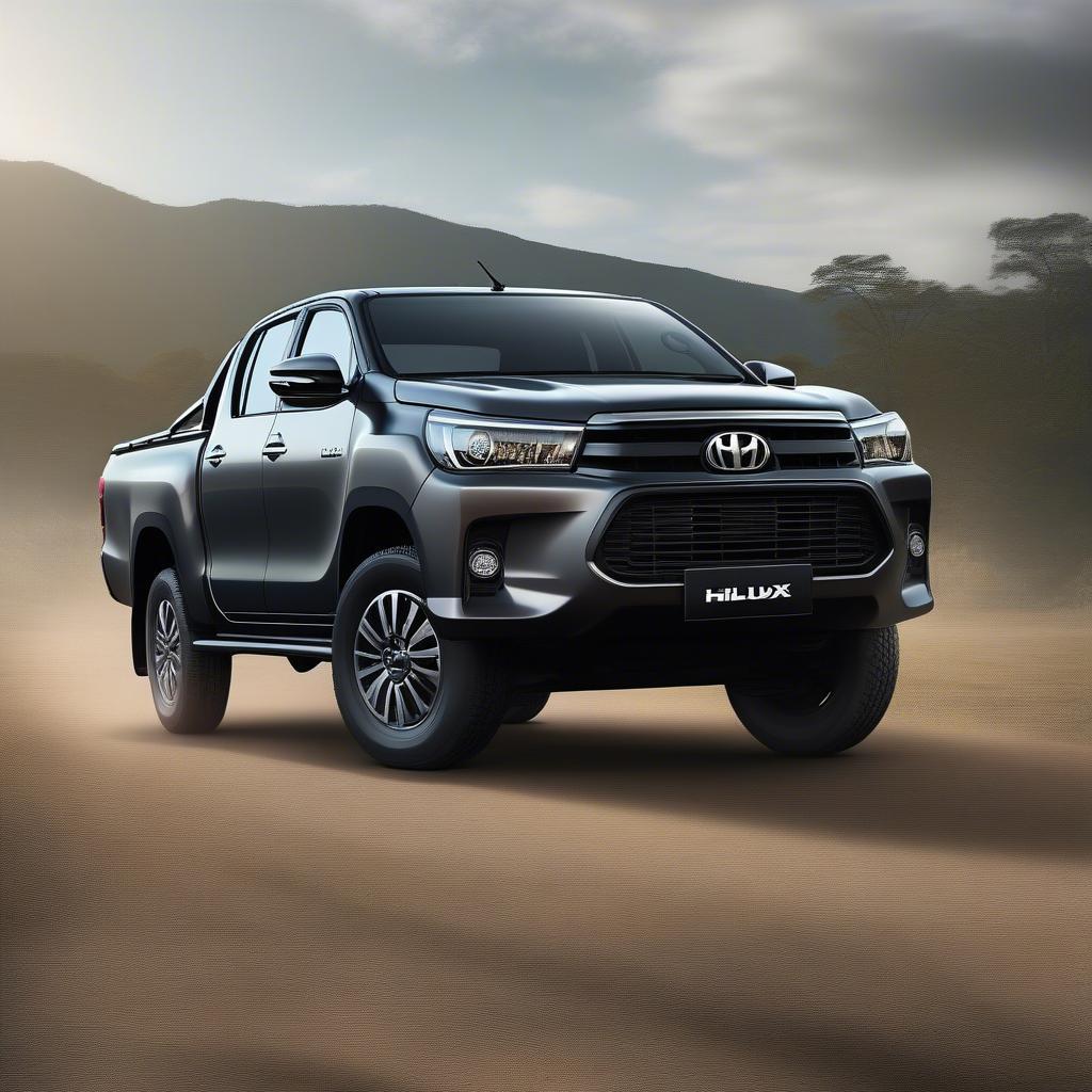 Ngoại thất Hilux 2019 mạnh mẽ và hiện đại