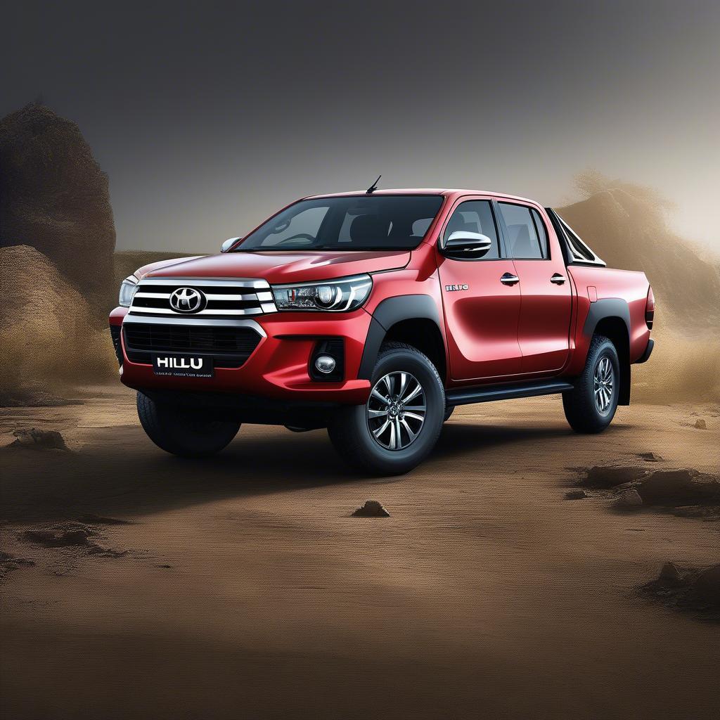 Ngoại thất Hilux A Diesel mạnh mẽ nam tính