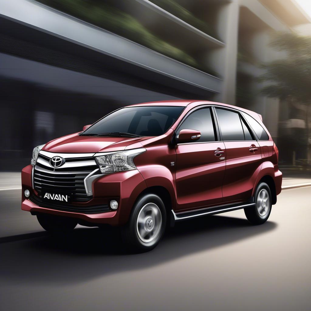 Ngoại thất Toyota Avanza hiện đại và năng động