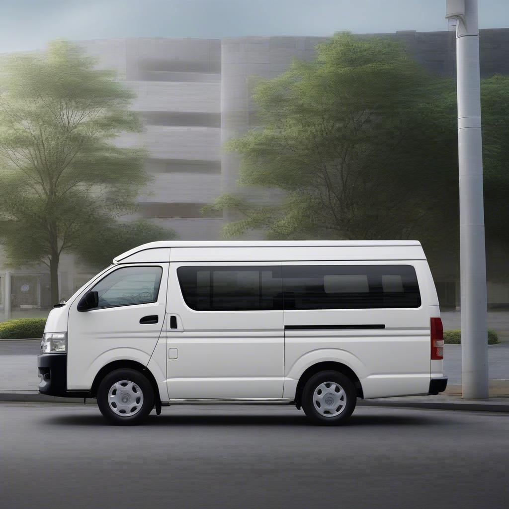 Ngoại thất Toyota Hiace 2009