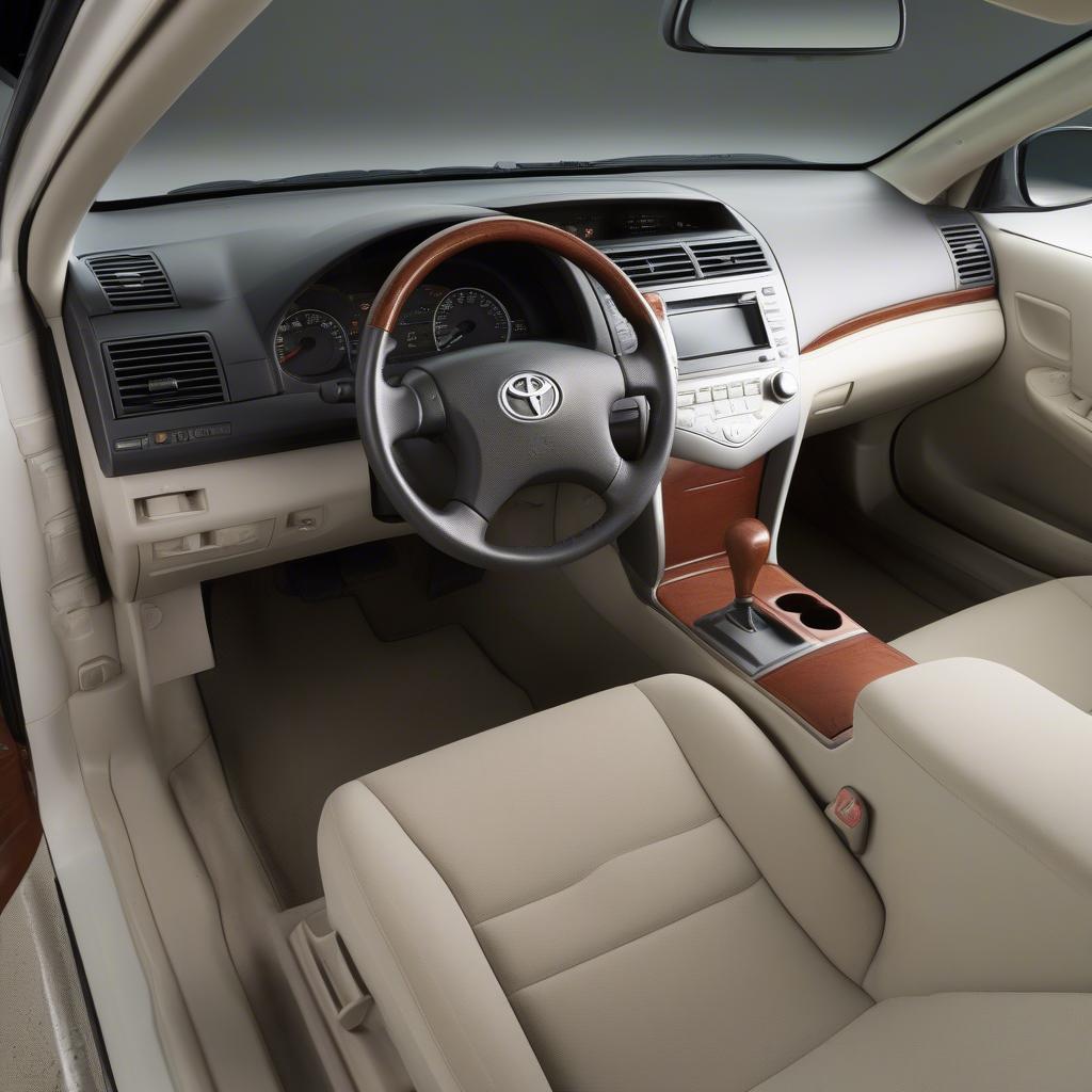 Nội thất Toyota Camry LE 2009