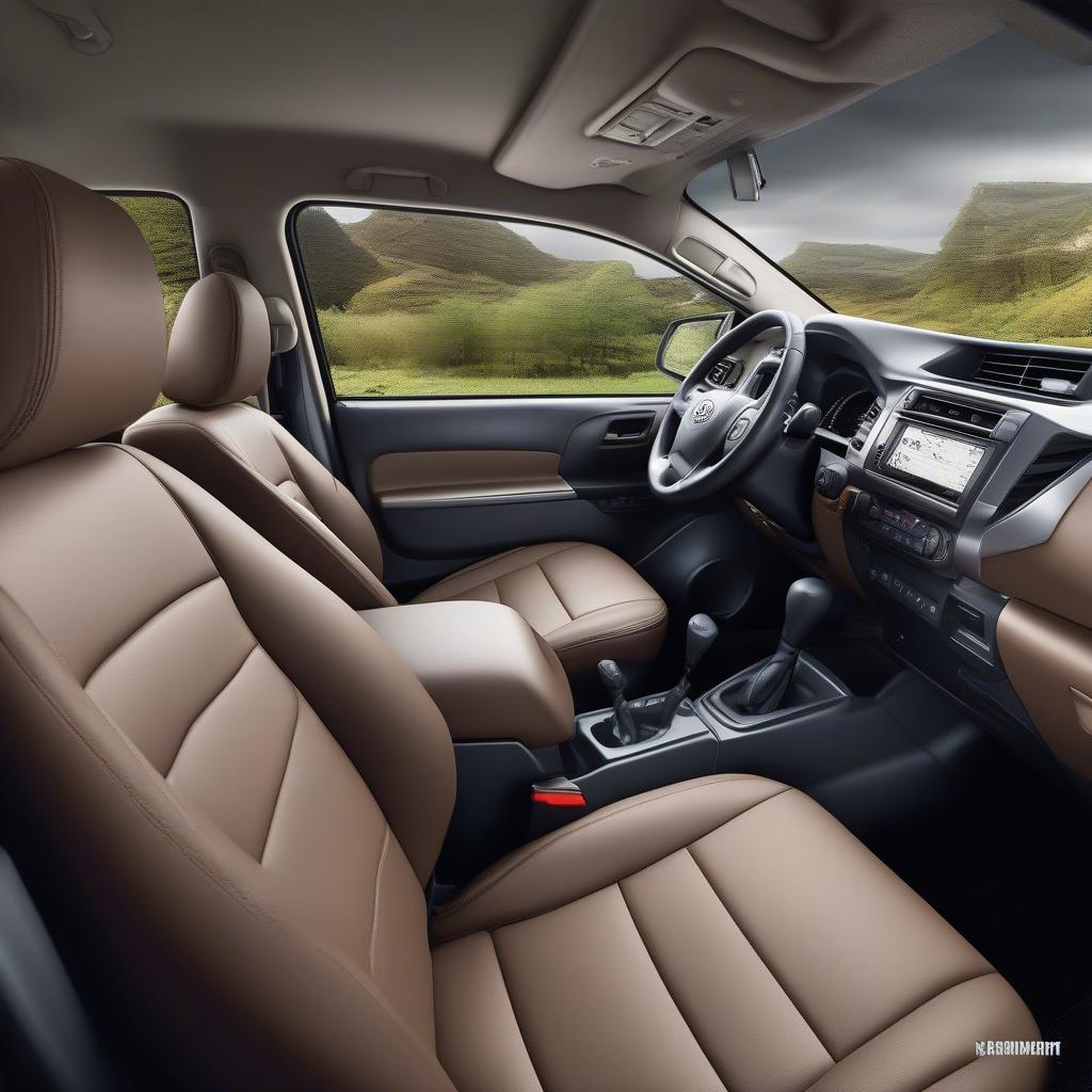 Toyota Hilux 2019 Interior in Da Nang