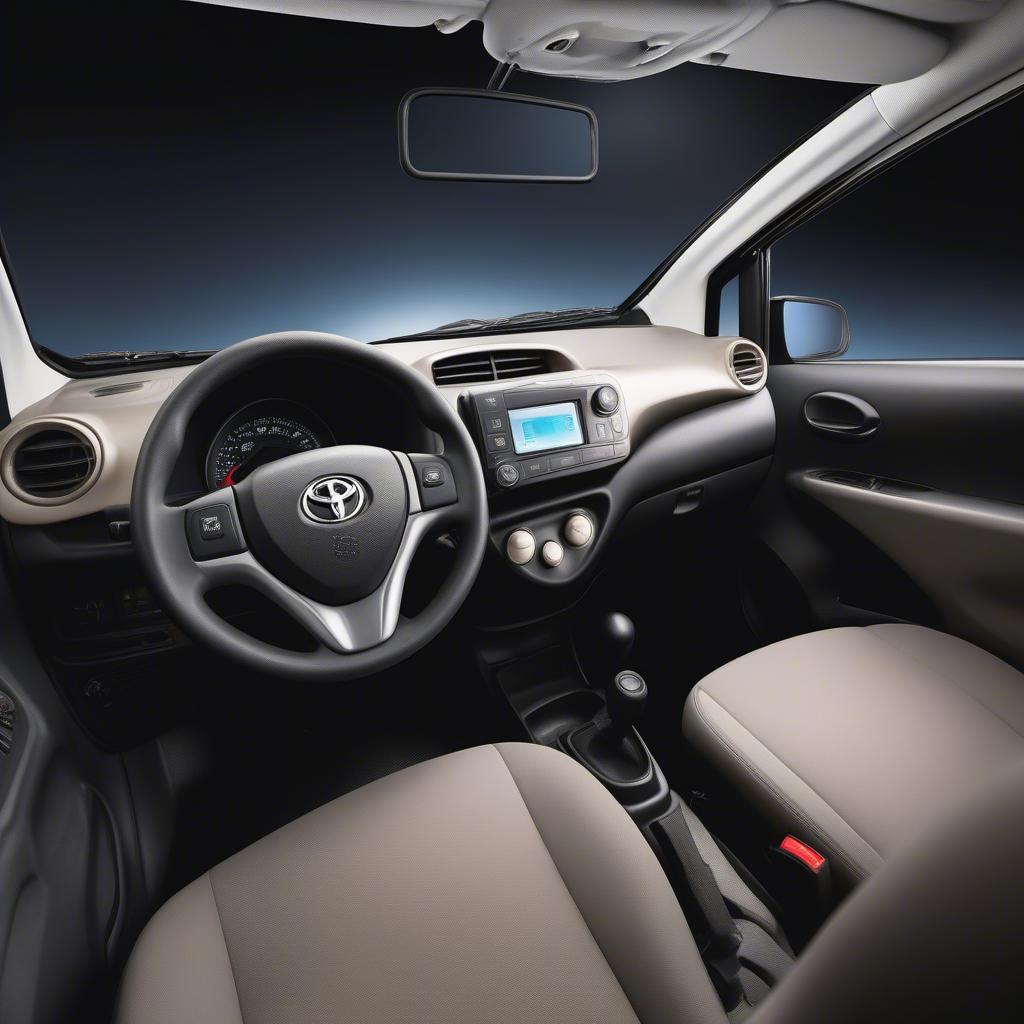 Nội thất thoải mái của Toyota Wigo