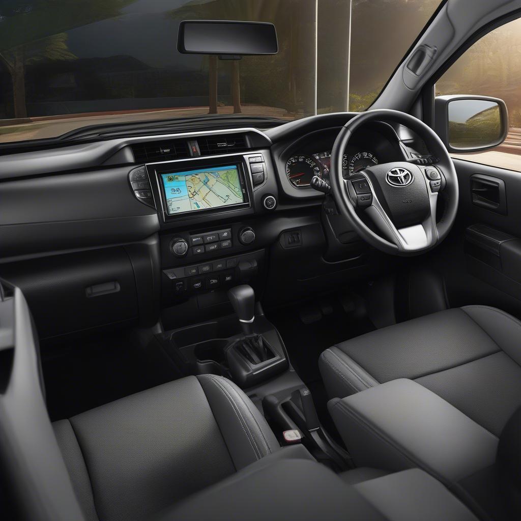 Nội Thất Toyota Hilux 2019