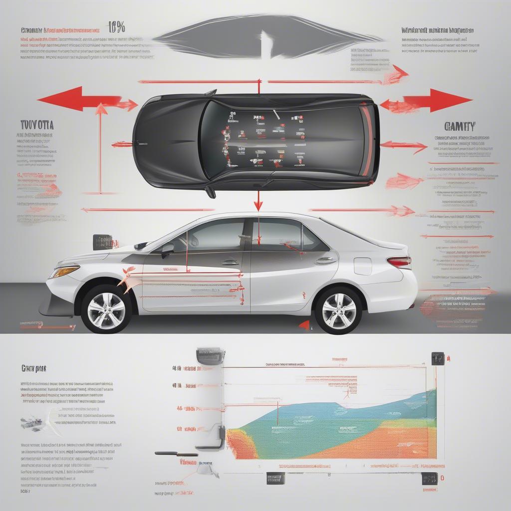 Phân bổ trọng lượng trên Toyota Camry