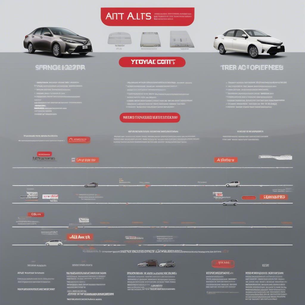 So sánh Toyota Altis với các đối thủ cùng phân khúc