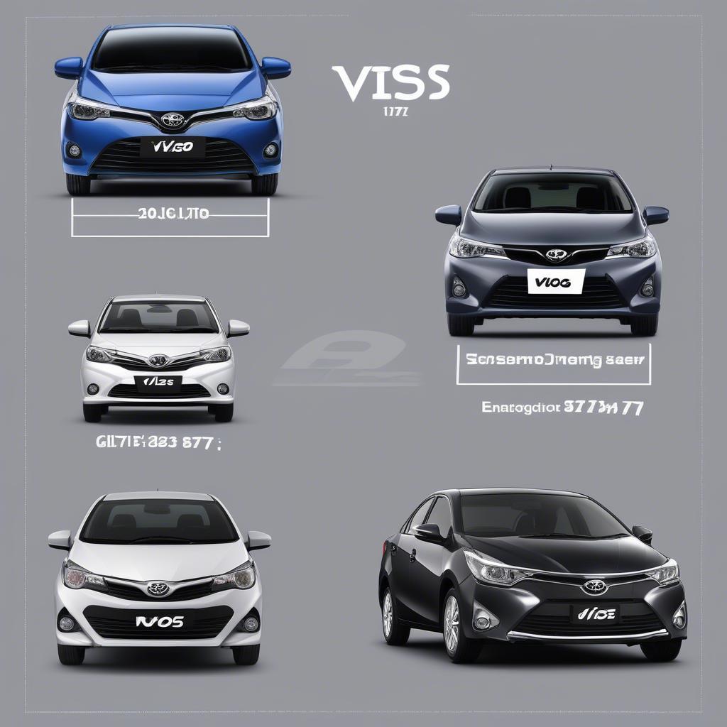 So sánh chiều rộng Vios 2017 với các đối thủ cùng phân khúc