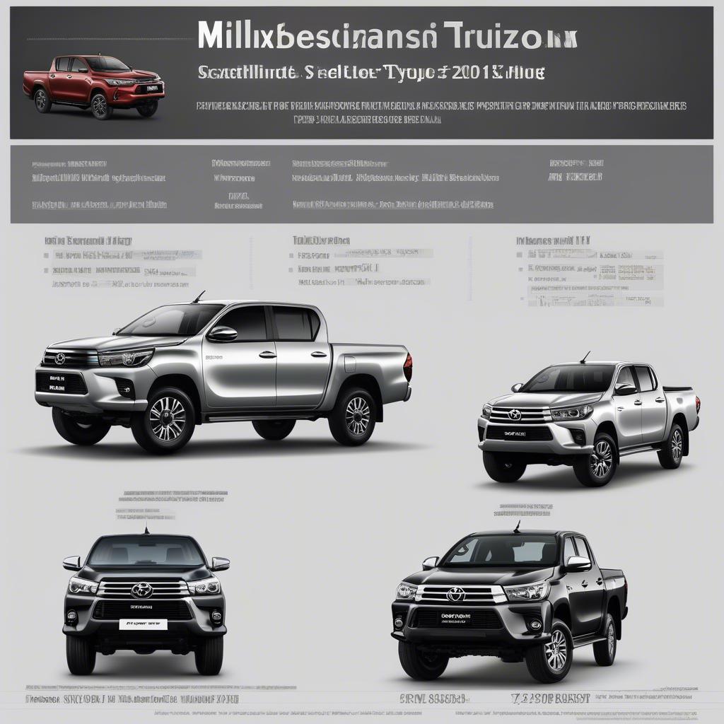 So sánh động cơ Hilux và Triton 2019