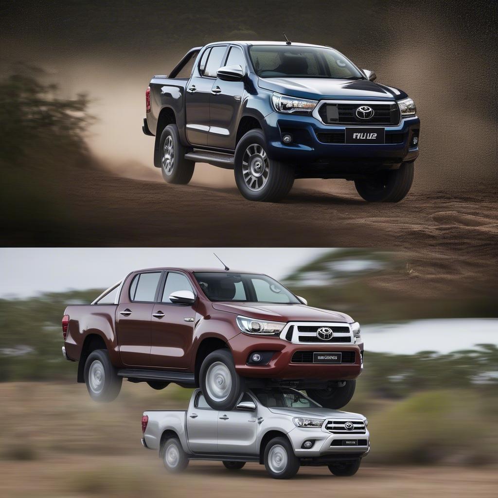 So sánh động cơ Toyota Hilux và Ford Ranger 2018