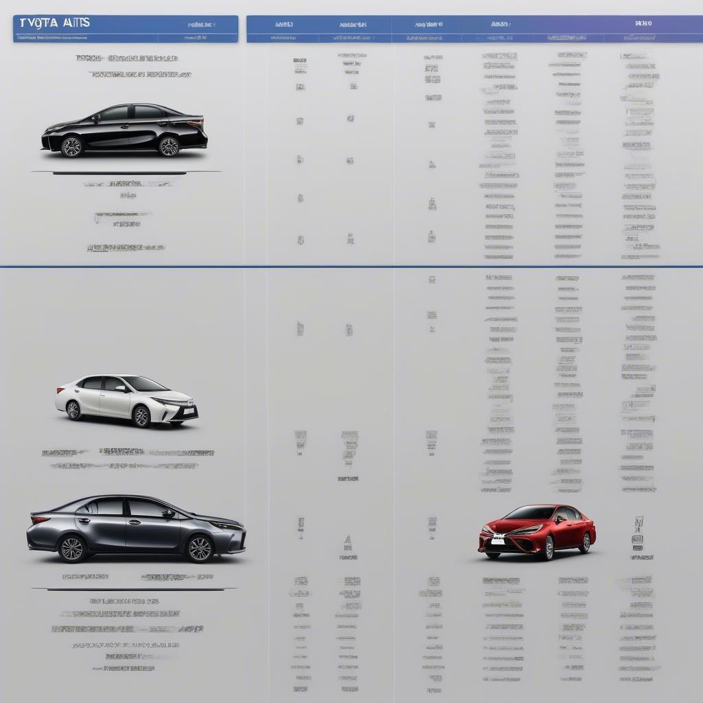 So sánh kích thước Altis 2019 với các đối thủ