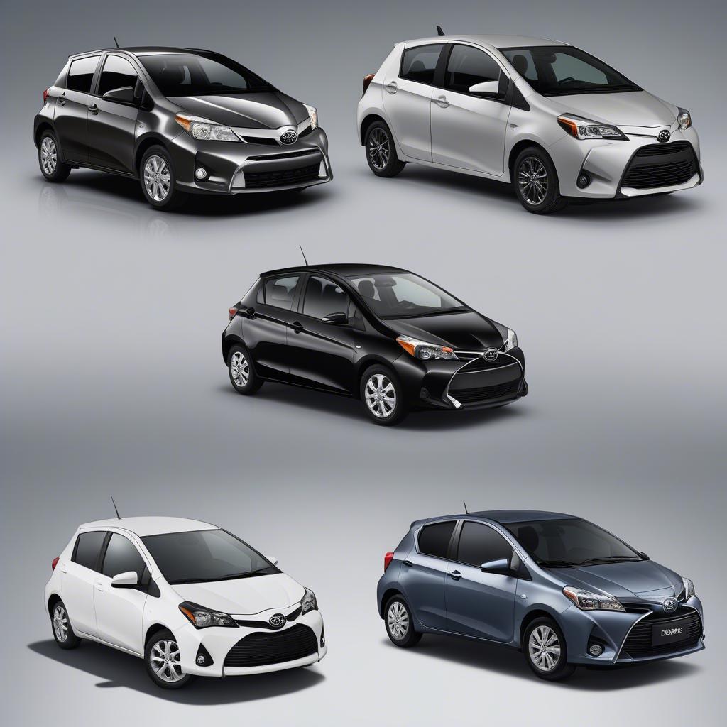 So sánh kích thước Toyota Yaris 2016