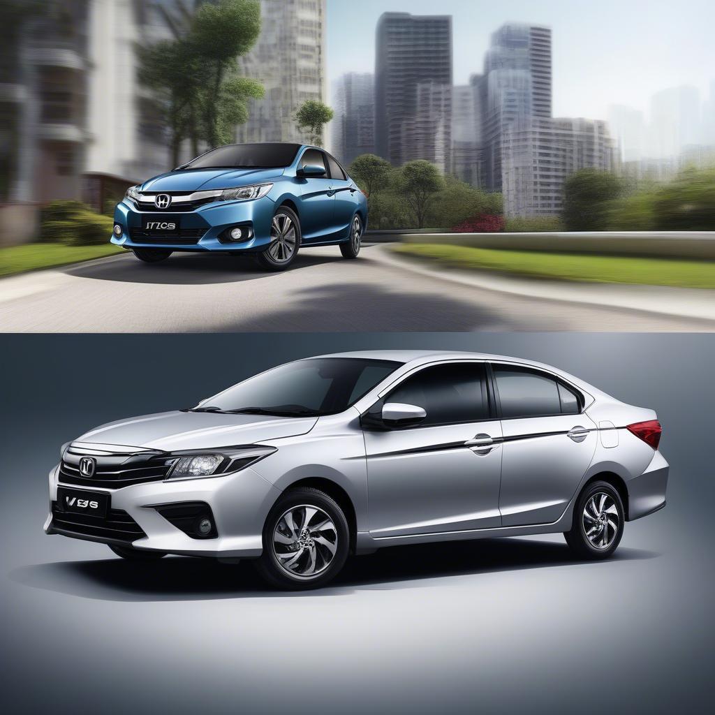 So sánh ngoại hình Honda City 2019 và Vios 2019