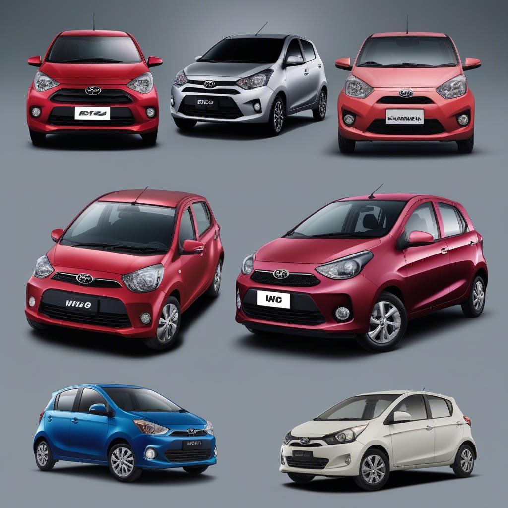 So sánh ngoại hình Toyota Wigo, Kia Morning và Hyundai i10