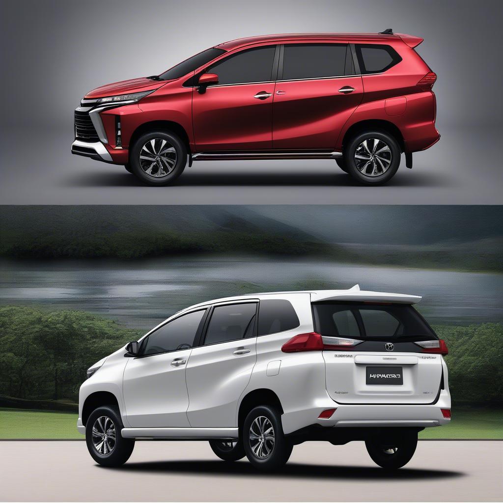 So sánh ngoại thất Avanza và Xpander