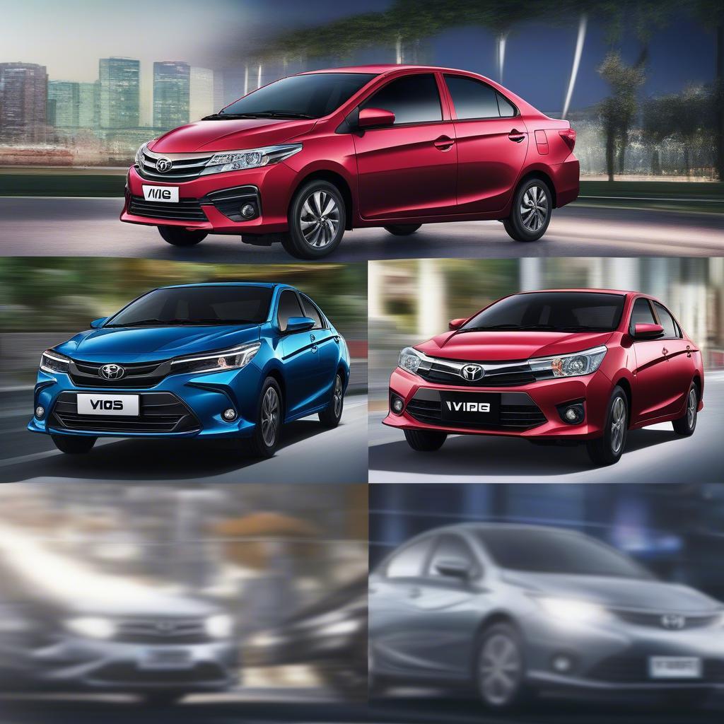 So sánh ngoại thất Vios 2019 và Honda City