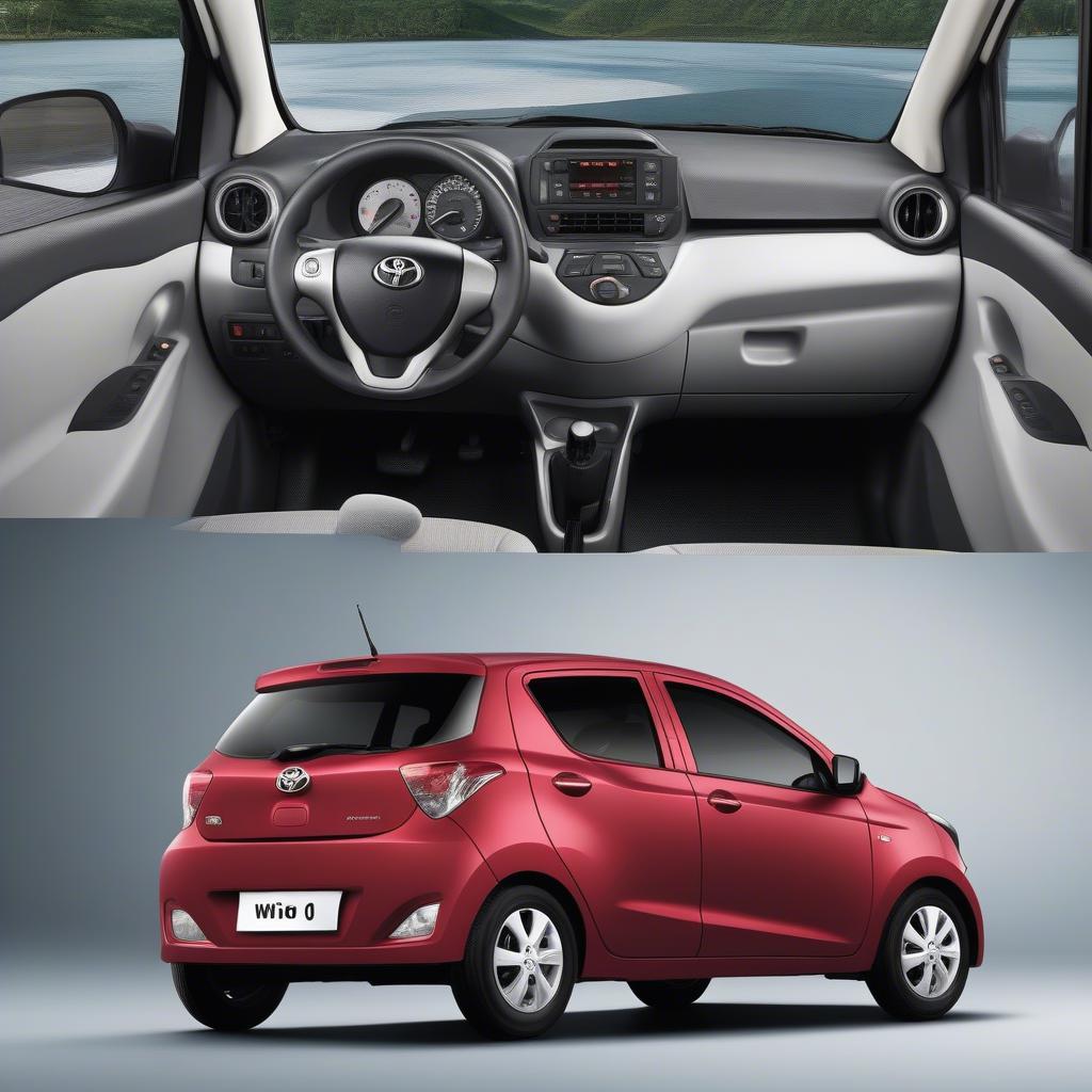 So sánh nội thất Toyota Wigo và Hyundai i10