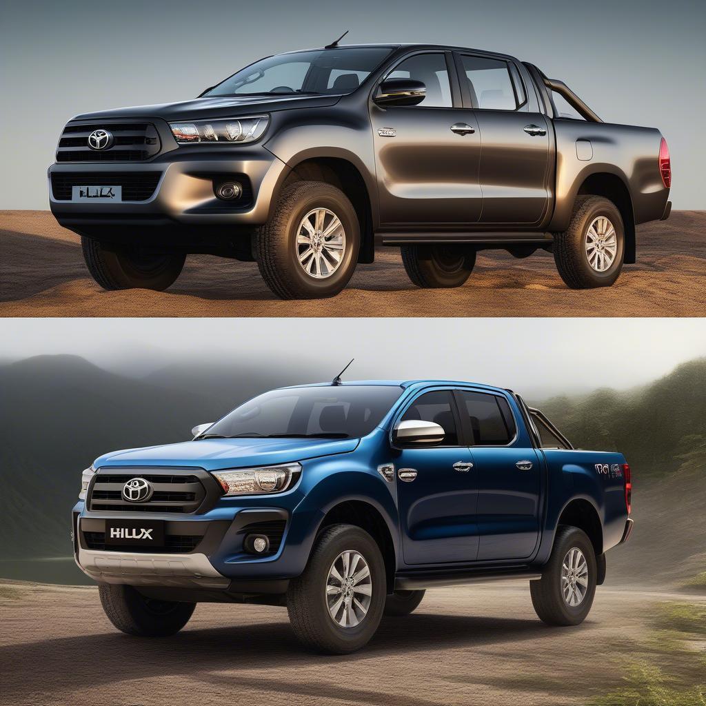 So sánh Toyota Hilux và Ford Ranger