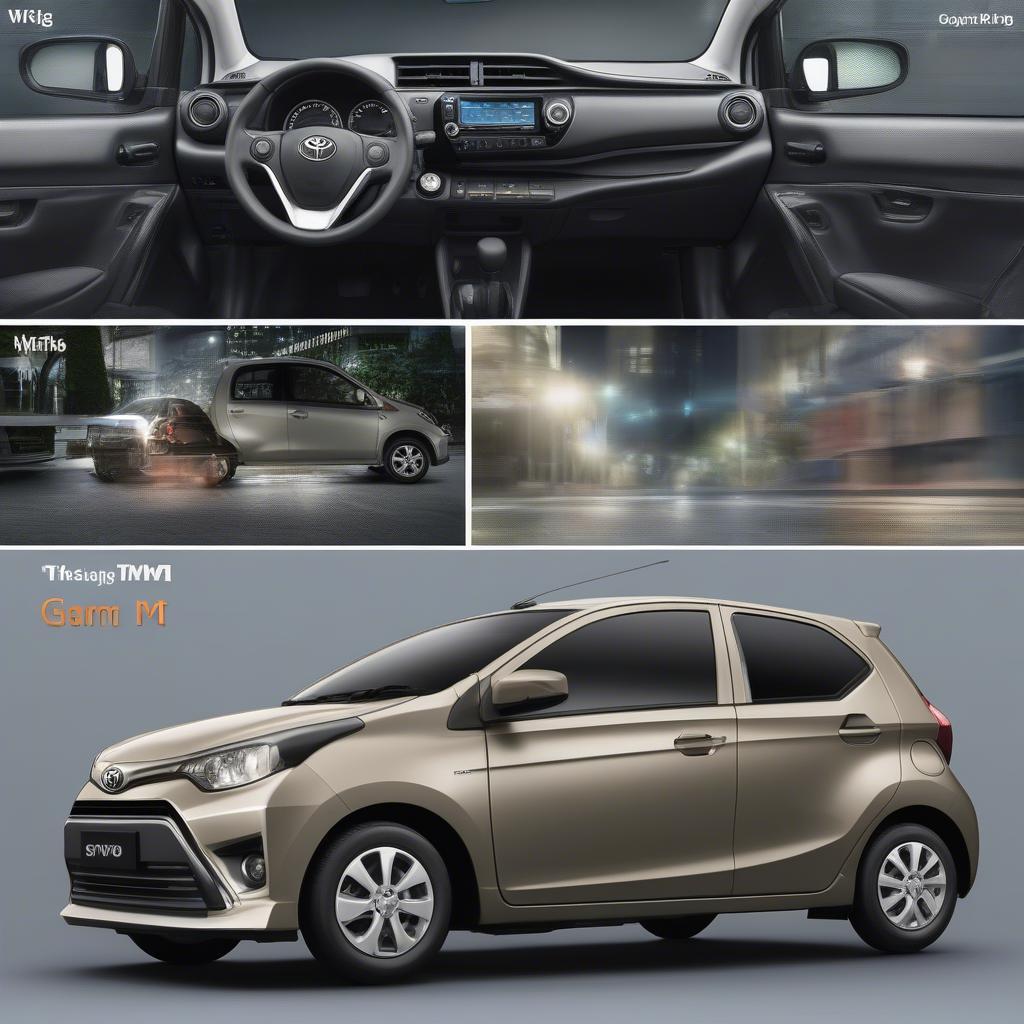 So sánh Toyota Wigo E MT và G MT