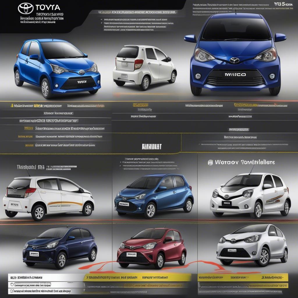 So sánh Toyota Wigo với đối thủ