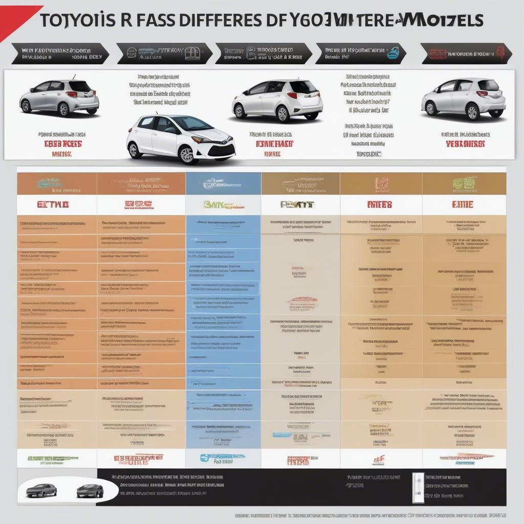 Comparison Toyota Yaris 2016 vs 2017