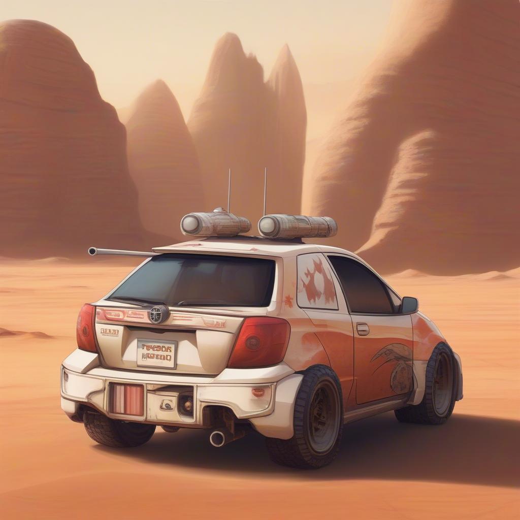 Fan Art Star Wars Yaris Poof