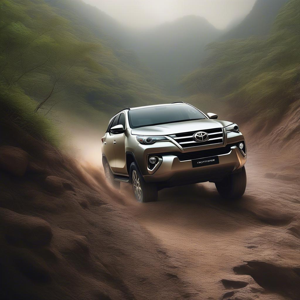 Sử dụng số 2 và L trên Fortuner