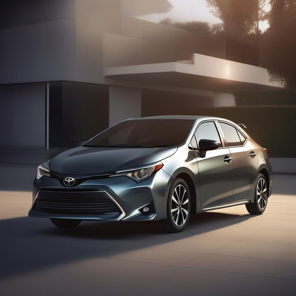 Tấm che nắng ô tô Toyota Corolla 2016 bảo vệ nội thất, giảm nhiệt độ, tăng tính riêng tư