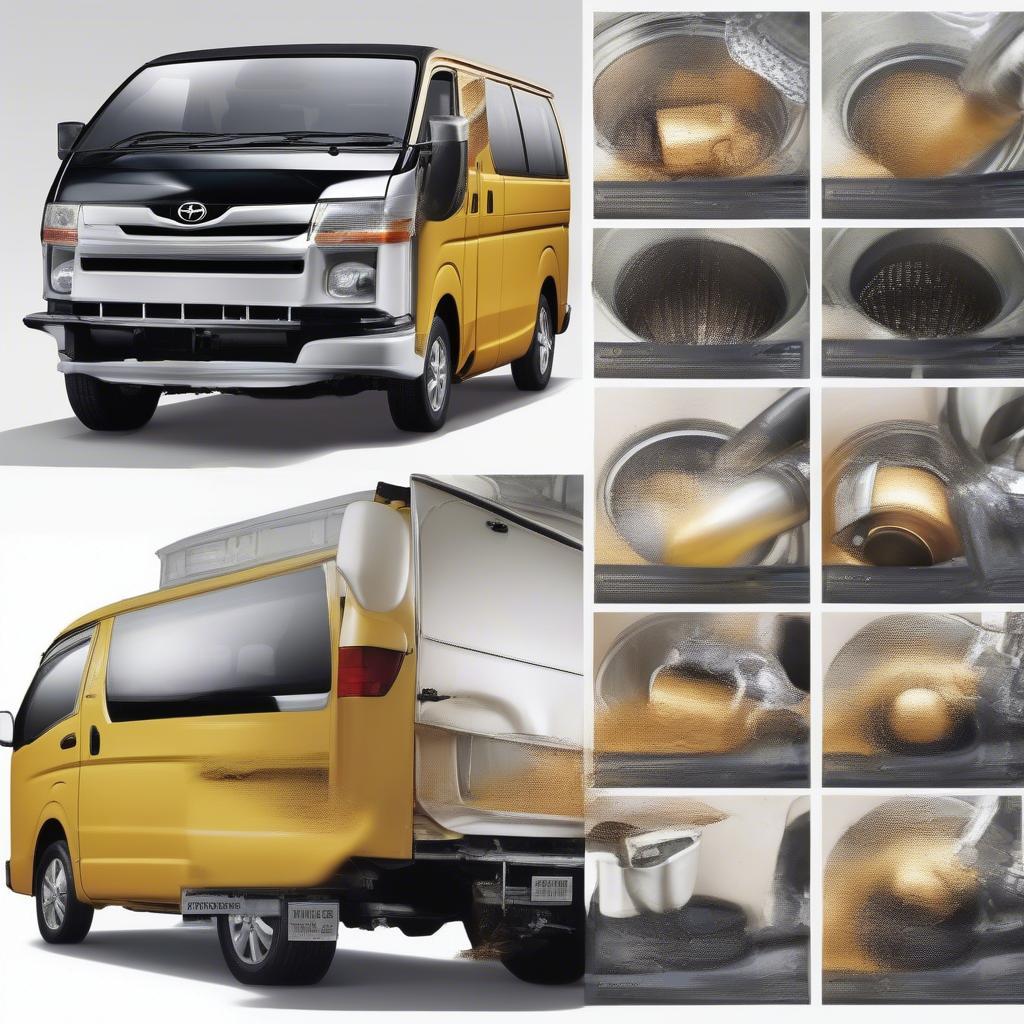 Thay nhớt Toyota Hiace