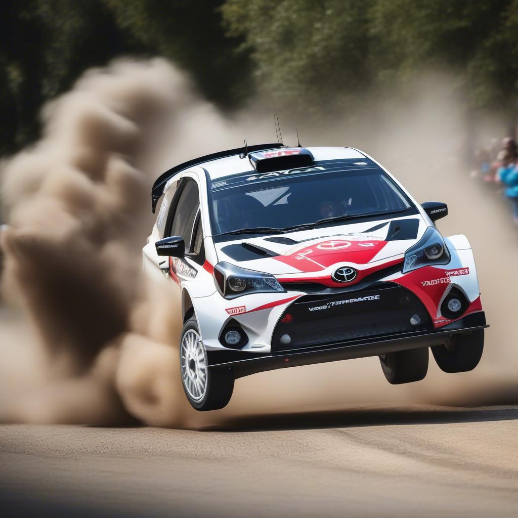 Thiết kế khí động học của Toyota Yaris 2017 WRC