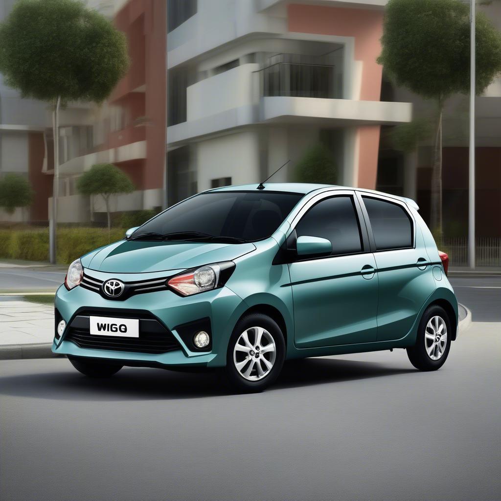 Thiết kế ngoại thất Toyota Wigo