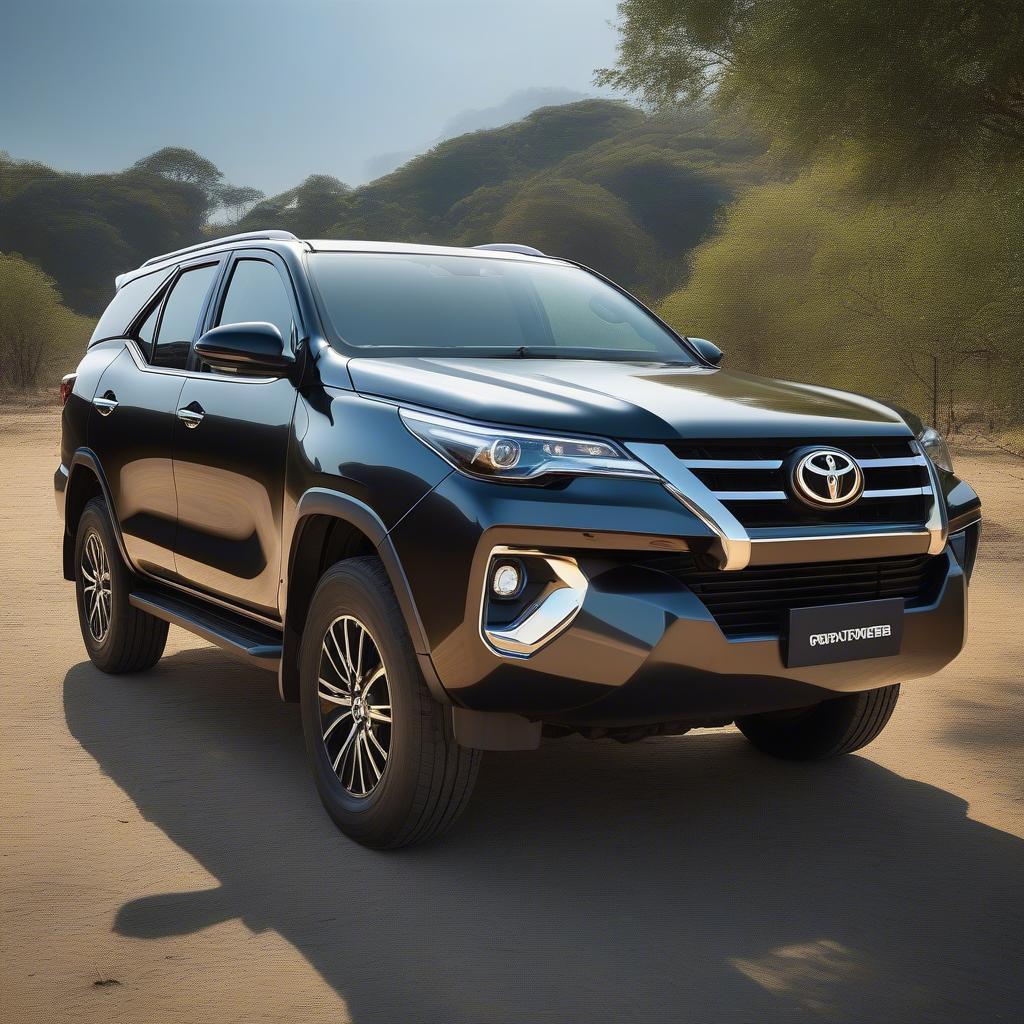 Thông số kỹ thuật Fortuner máy dầu 2017: Ngoại thất