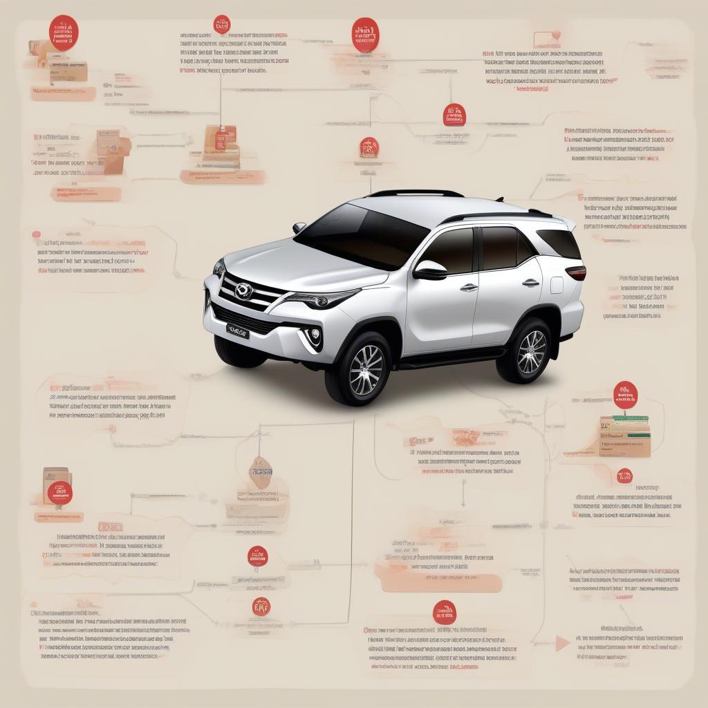 Thủ tục mua xe Fortuner trả góp tại Hà Nội đơn giản, nhanh chóng