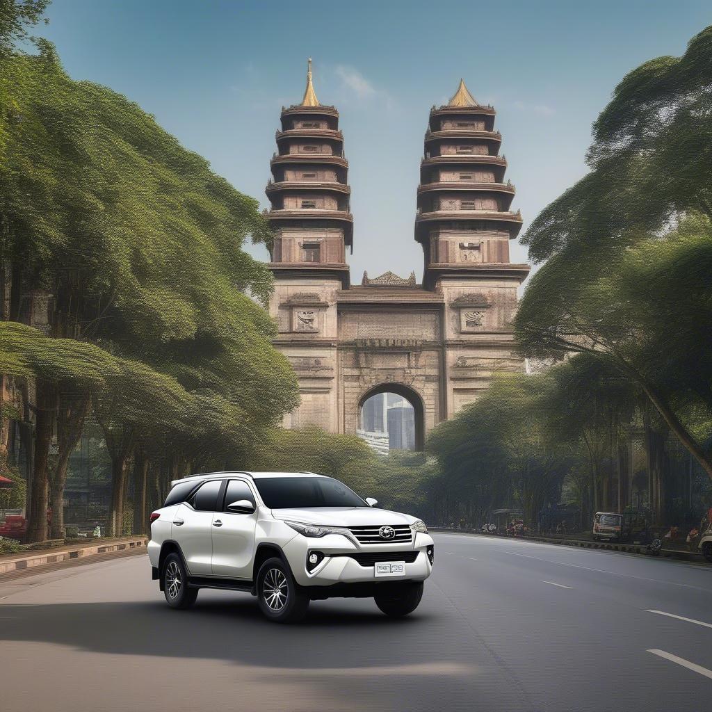 Thuê xe Fortuner tự lái tại Hà Nội, tận hưởng trọn vẹn hành trình