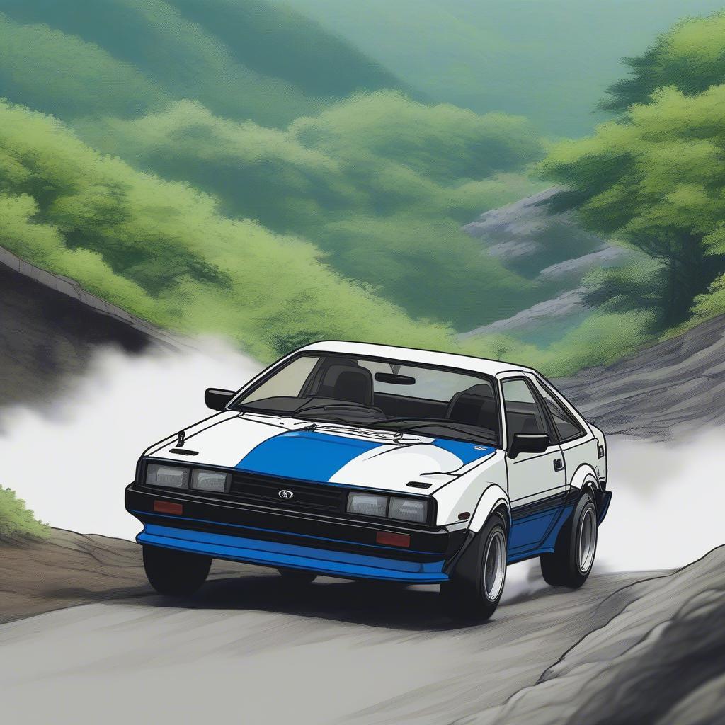 Toyota AE86 trong Initial D